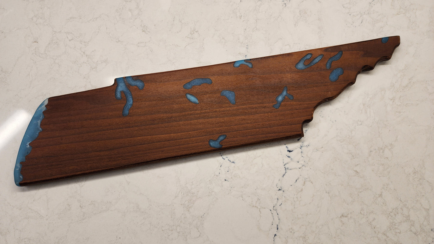 Tennessee Lakes Charcuterie Board