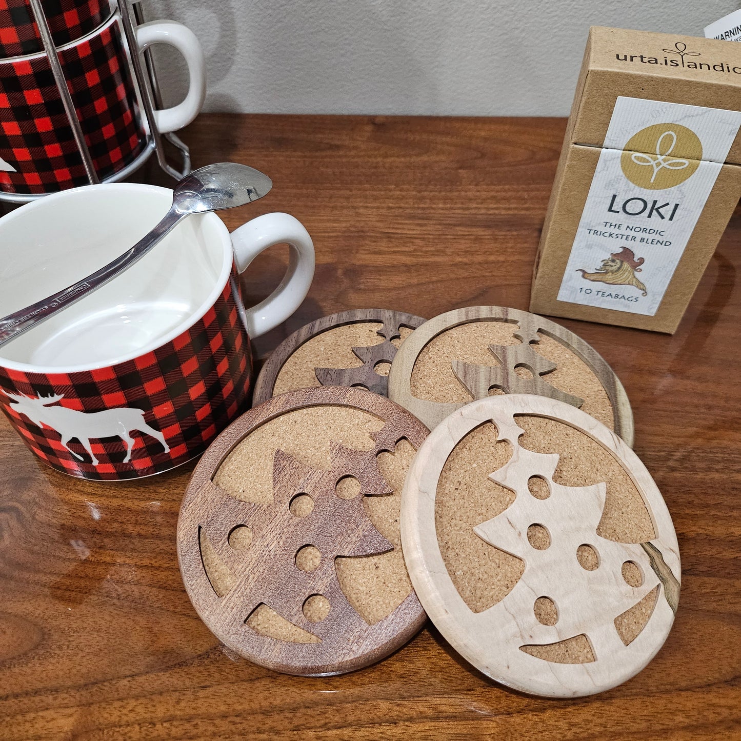 Christmas Quartet Coaster Sets