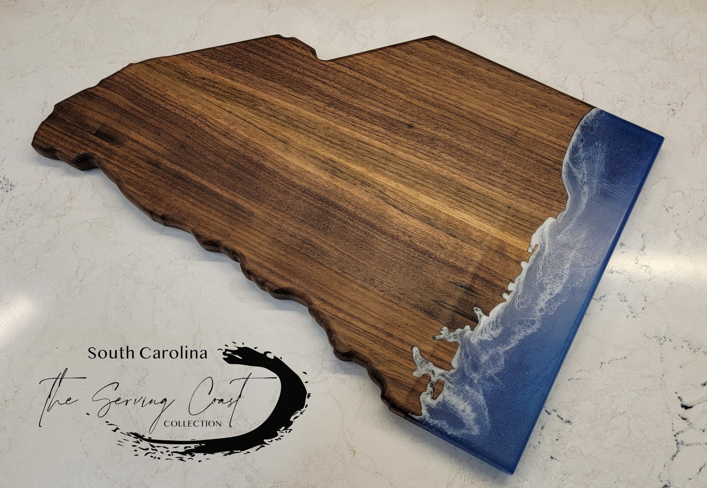 Custom Serving Trays featuring Coast Lines