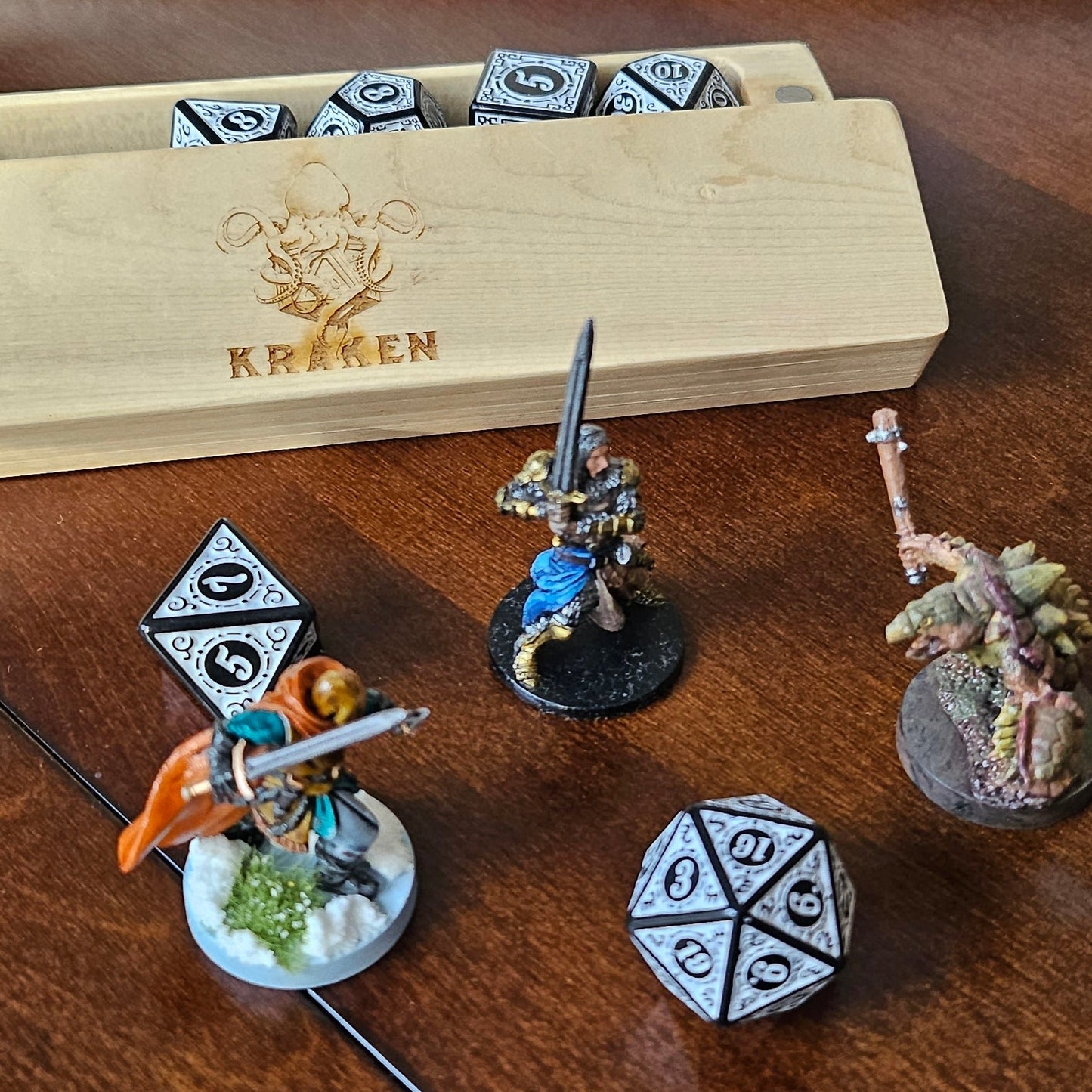 Kraken Dice Vault for D20 Games