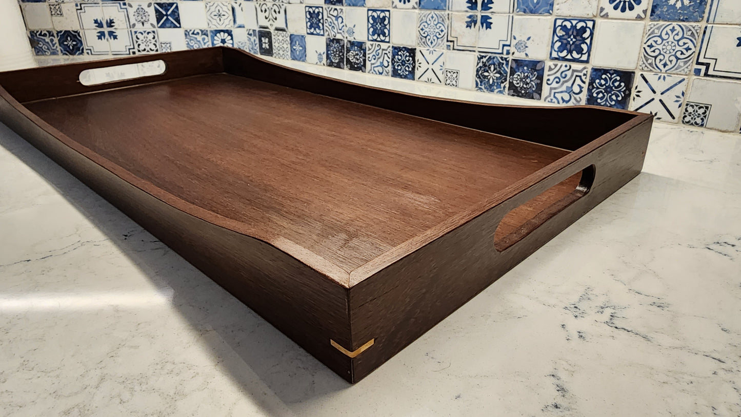 Solid Hardwood Serving Tray