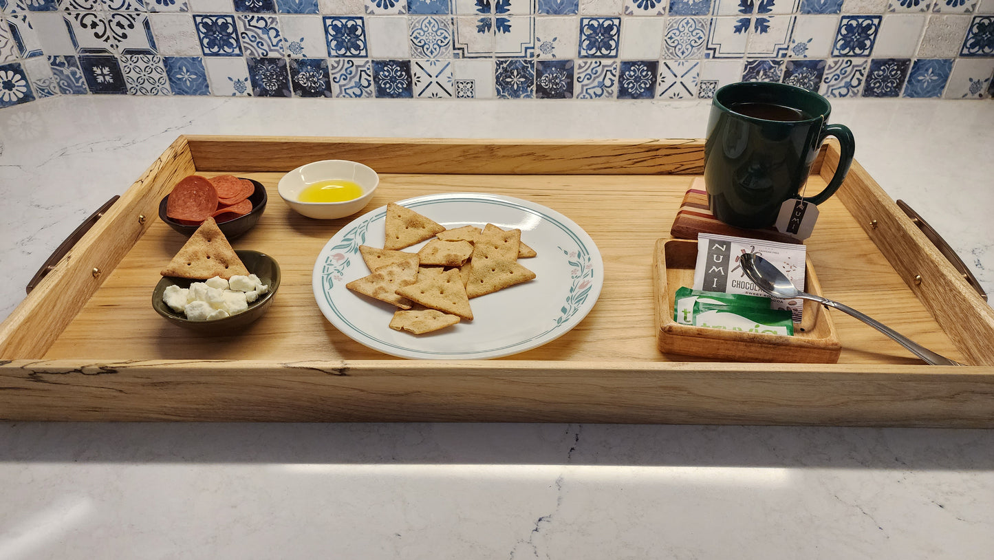 Solid Hardwood Serving Tray