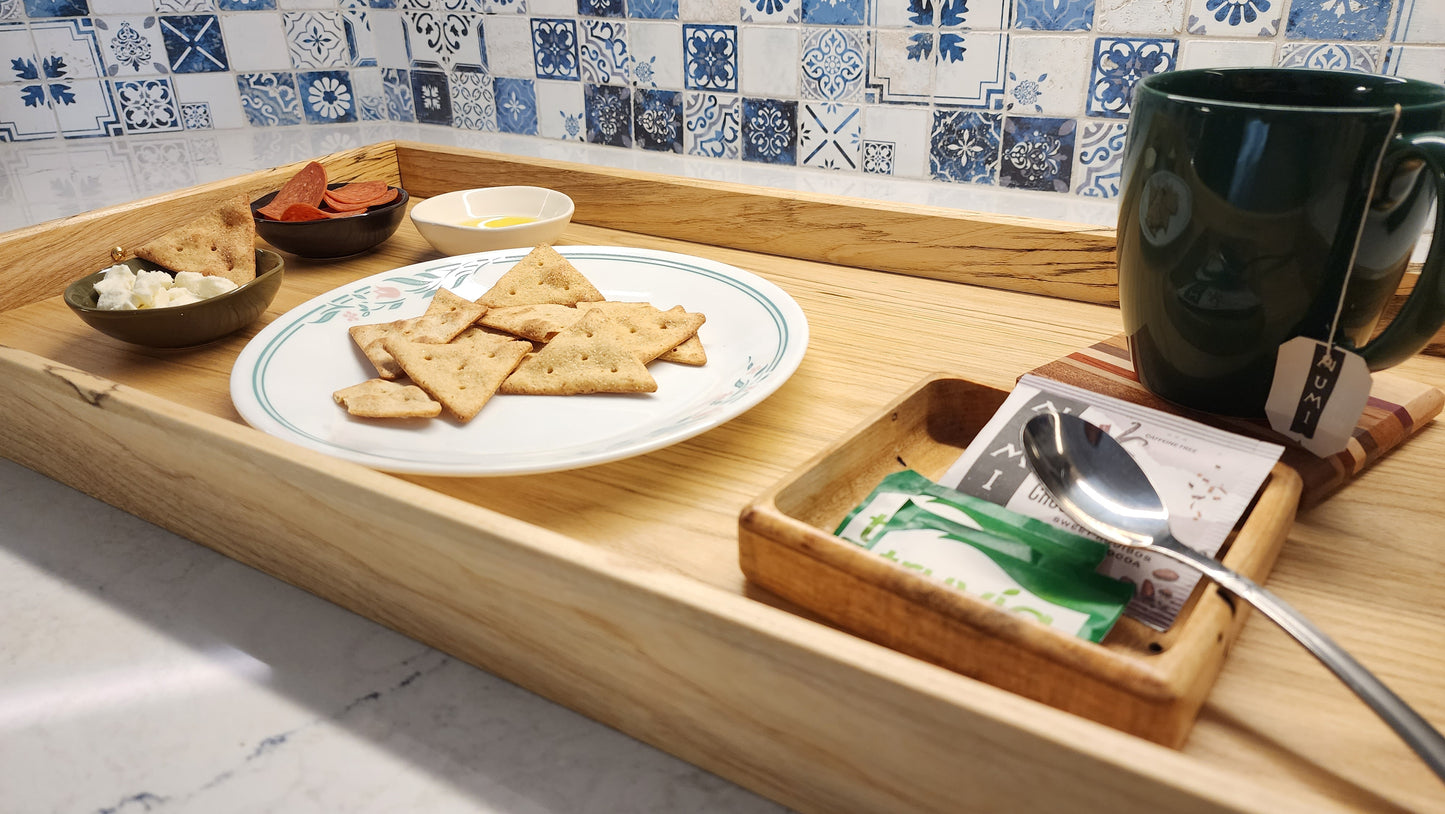 Solid Hardwood Serving Tray