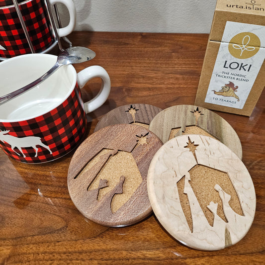 Christmas Quartet Coaster Sets