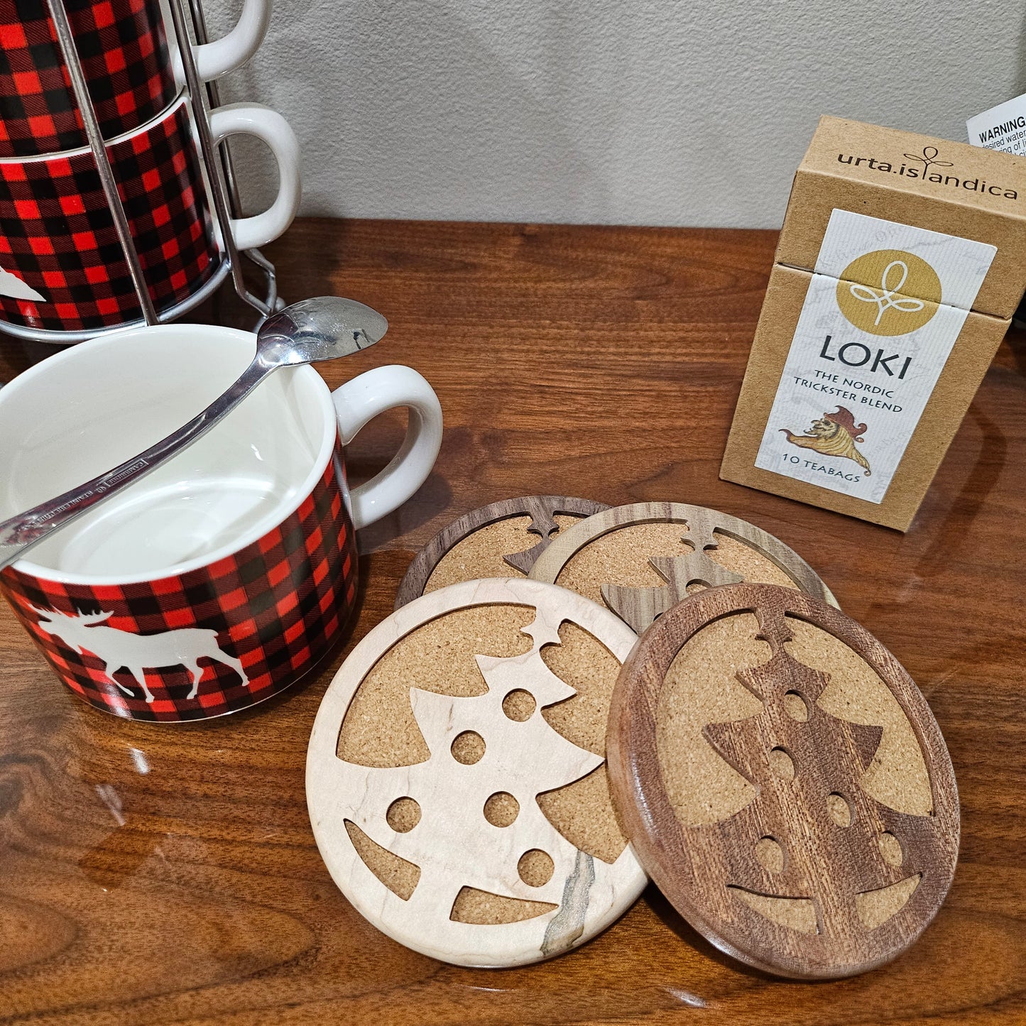 Christmas Quartet Coaster Sets