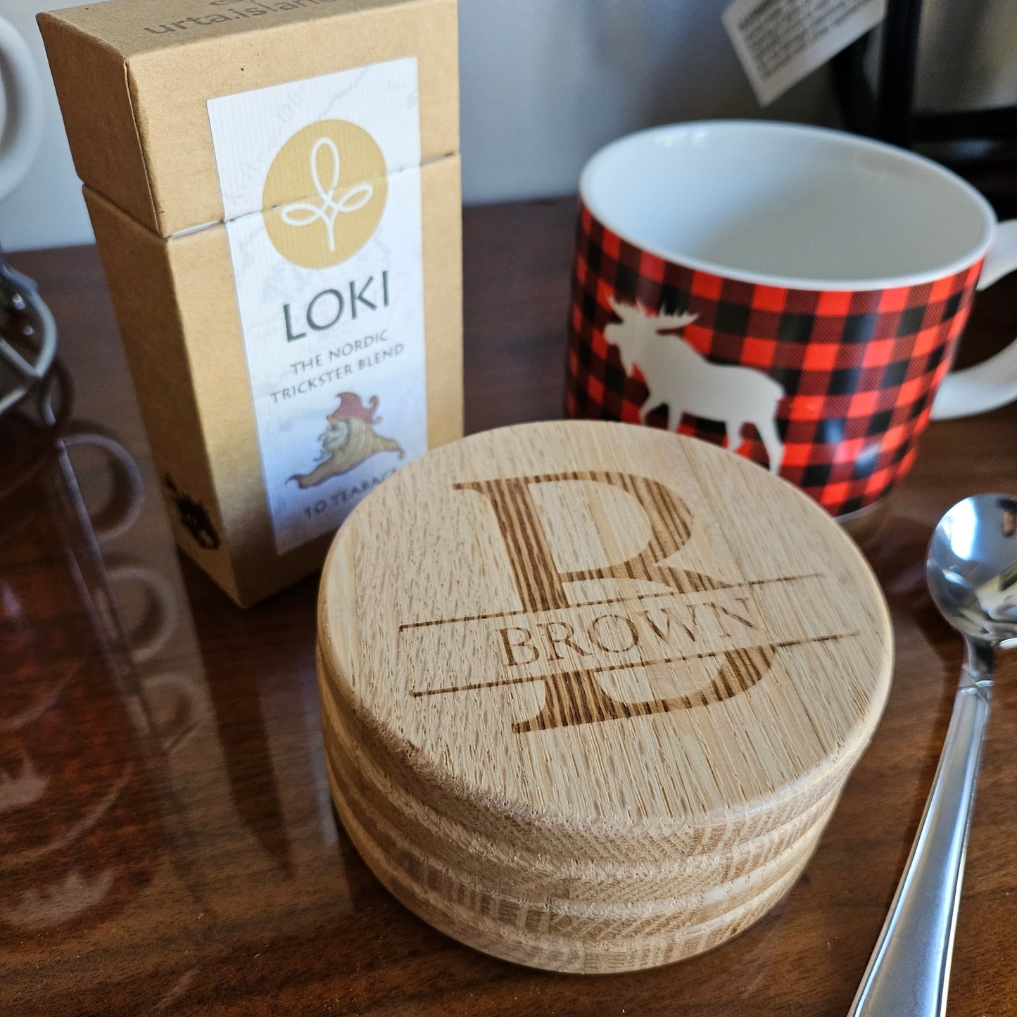 Personalizable Hardwood Coasters