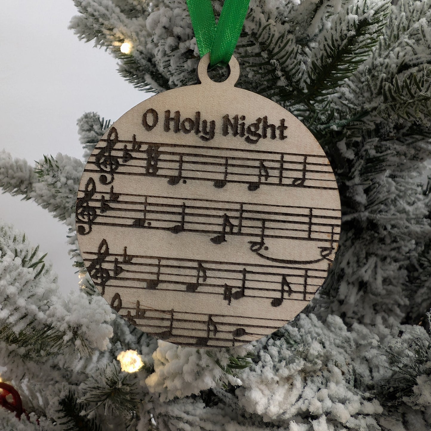 Christmas Sheet Music Ornaments