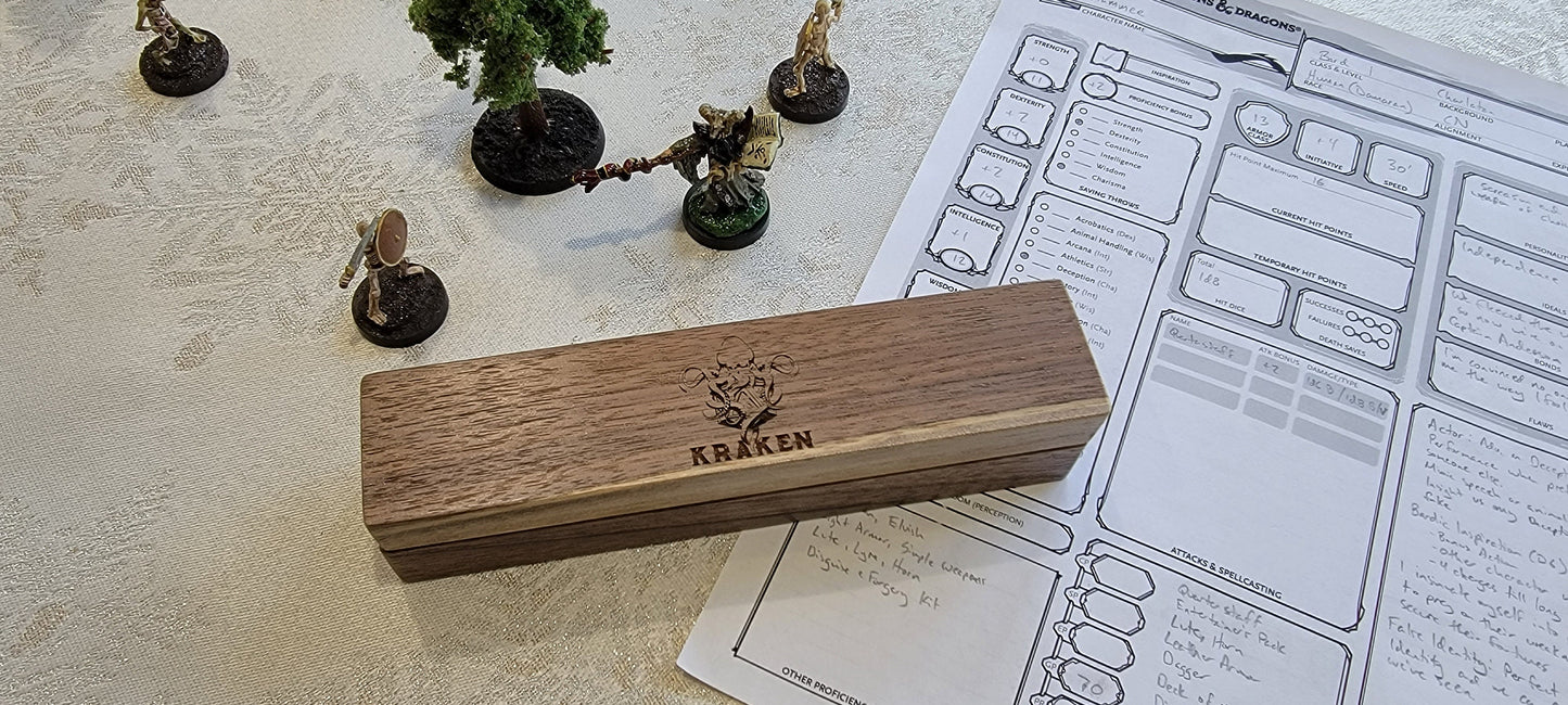 Kraken Dice Vault for D20 Games